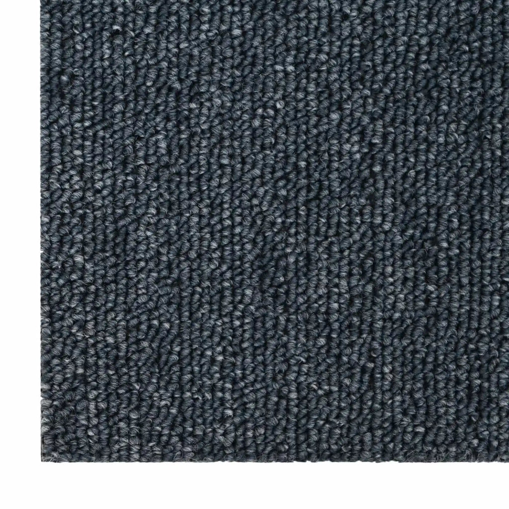 Piastrella per Tappeto Blu Grigio 50 x 50 cm 4 pz PP e Bitume CFW8621736