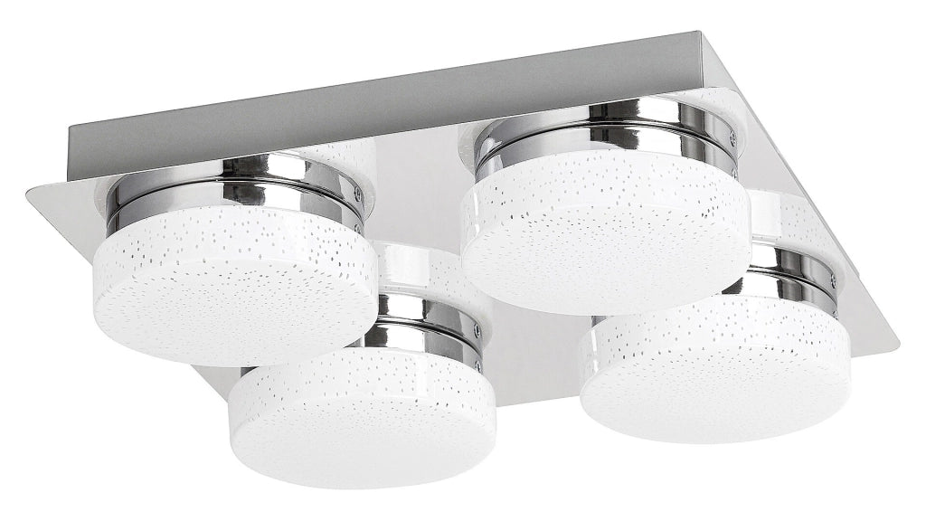 Plafoniera LED Rabalux Hilary 20W cromo 28cm 4000K