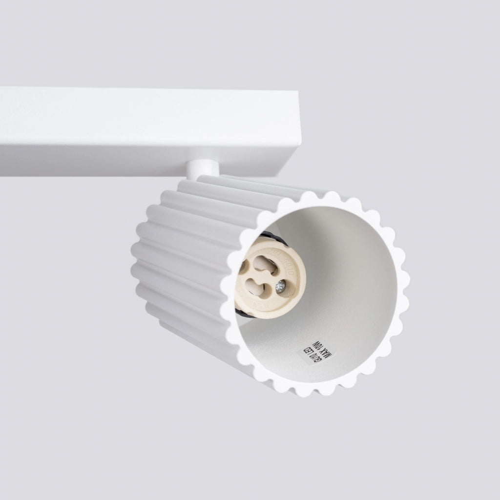 Lampada da soffitto KARBON 6L bianco