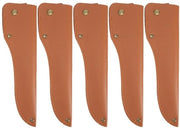Set di schede da cucina in PU, 5 pezzi, 20,3 cm, con cinturino e design retrò, per campeggio esterno