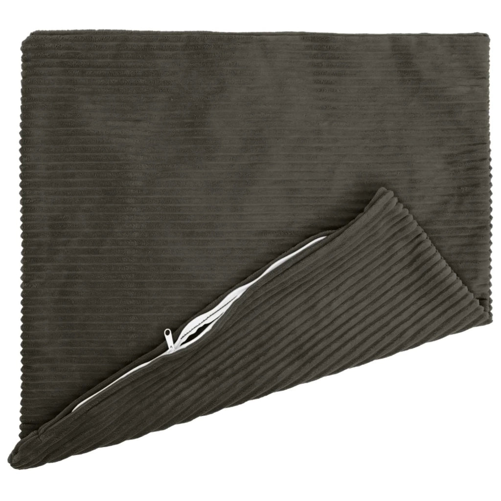 Federa 2 pcs HEERLEN Antracite 55 x 55 cm corduroy 912297
