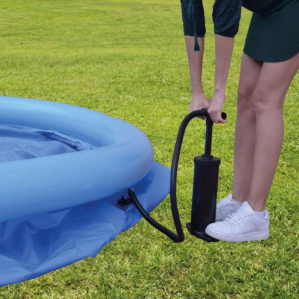 Trade Shop - Piscina Ad Anello Gonfiabile Per Famiglia 183x50cm Fuori Terra Esterni Cortile 017552 -