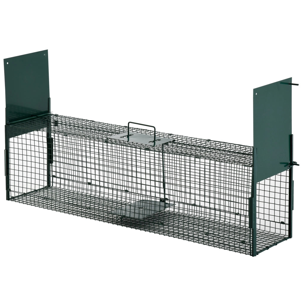 Gabbia per Animali Vivi ¨C Minimal ¨C Verde 100x25x28 cm