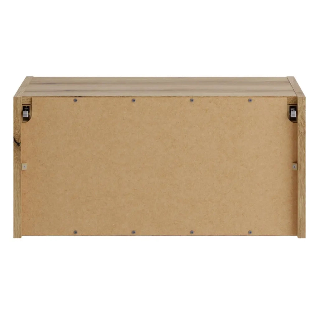 Mobile da bagno VANO 60 cm in rovere sospeso con nicchia