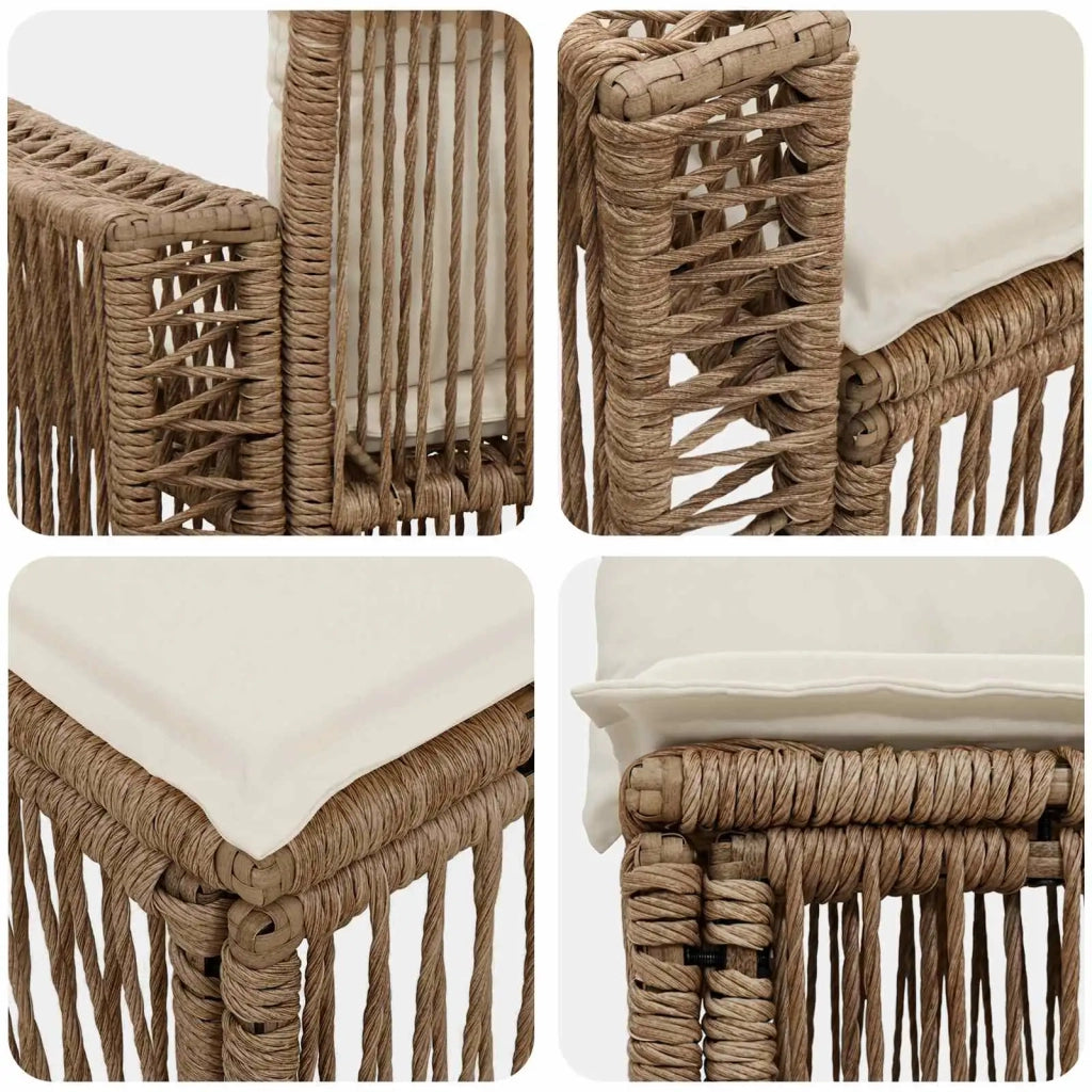 Set Divano da Giardino 6 pz 6-Numero di posti 3435222