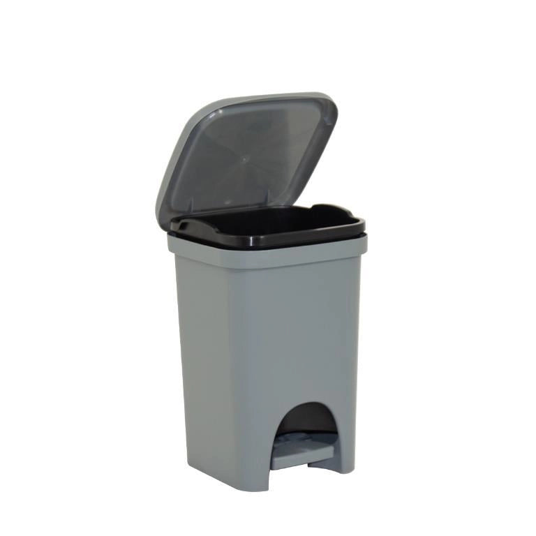 Bidone Pattumiera a pedale colors 6 litri Grigio belli&forti