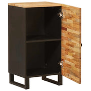 Mobile laterale | Tavolo laterale | Tavolino Marrone 40 x 33 x 75 cm Legno di mango massello