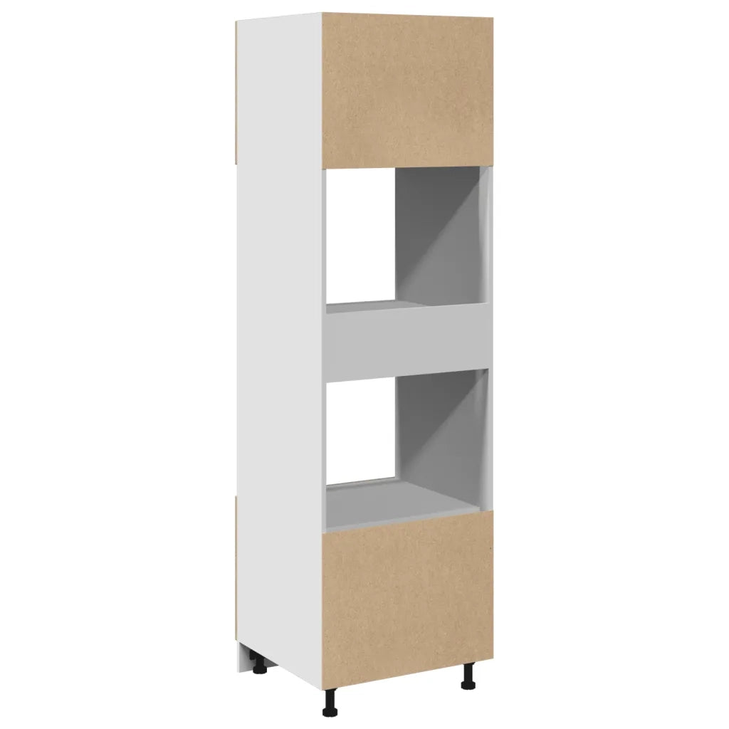 Pensile da cucina | Mobile per Microonde ¡°Lyon¡± Rovere Sonoma 60x57x207 cm