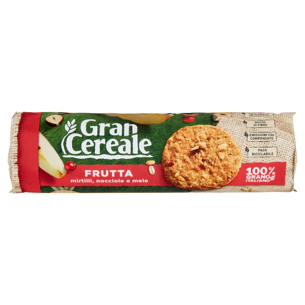 Barilla gran cereale biscotto croccante alla frutta 250 grammi