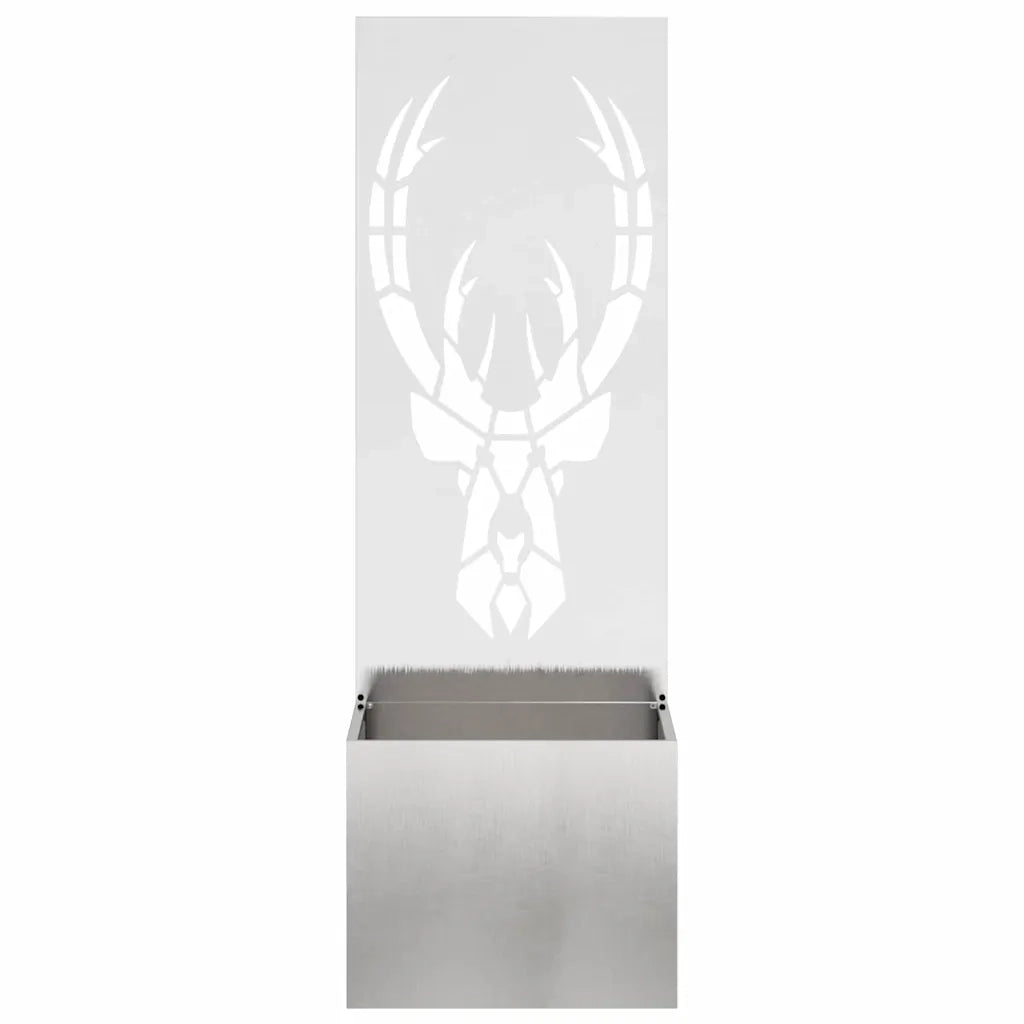 Schermo per privacy in giardino Argento 50 x 150 cm 876487