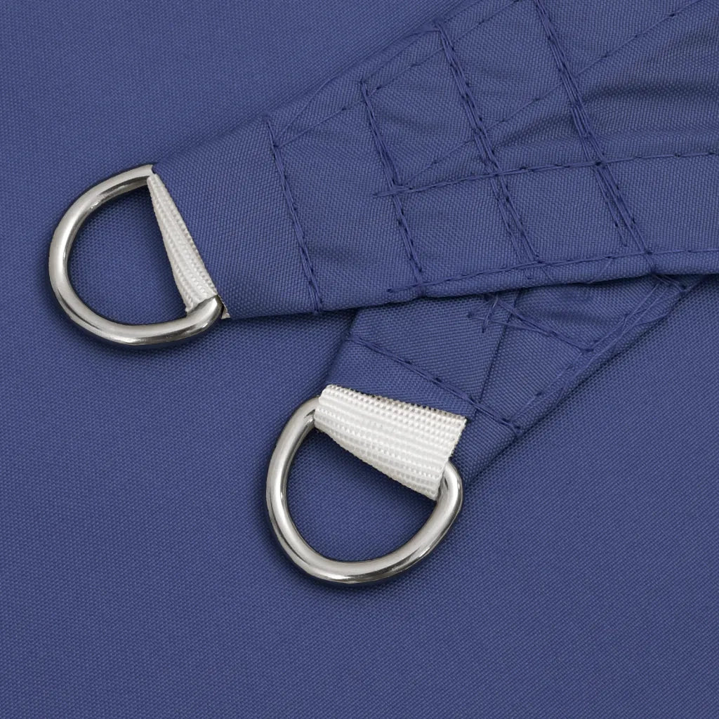 Parasole a Vela Oxford Triangolare 5x5x6 m Blu 135568