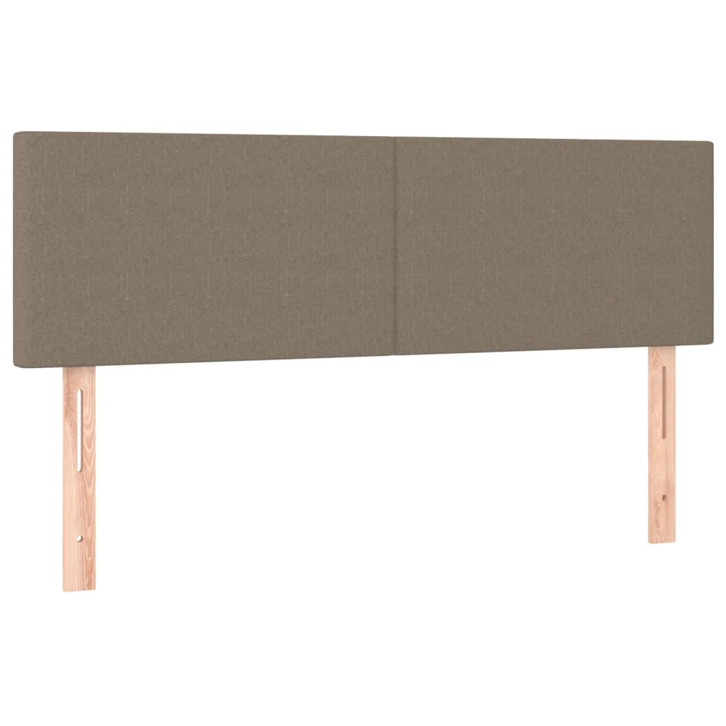 Giroletto a Molle con Materasso Tortora 140x190 cm in Tessuto 3126641