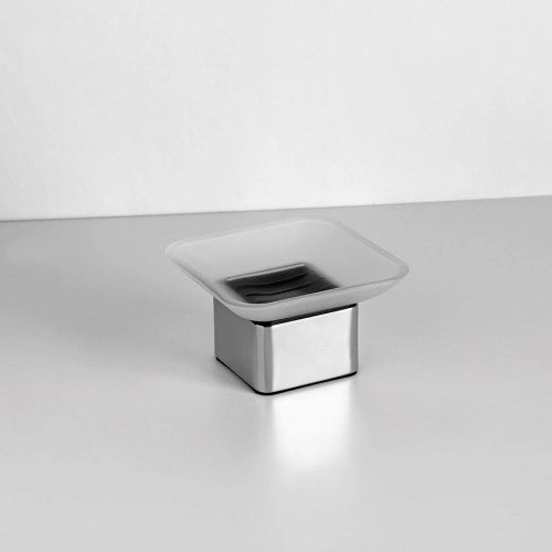 Porta Sapone Nook Da Appoggio Cromo - Capannoli