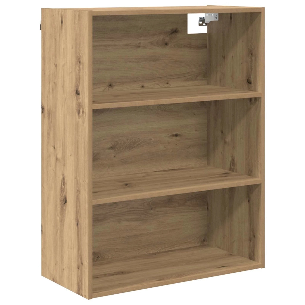 Credenza con Cassetto-Buffet-Armadio da cucina Rovere artigianale 69,5 x 34 x 180 cm 619849