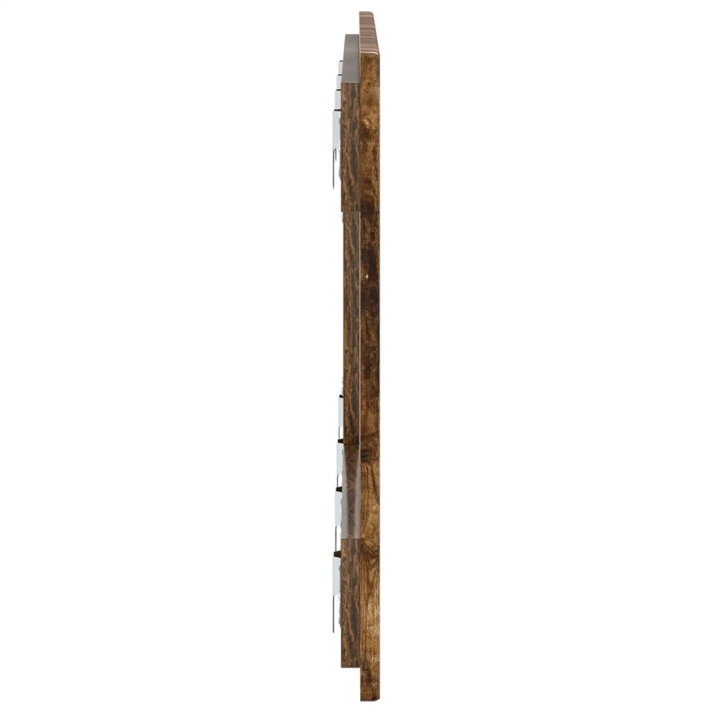 Testiera da Muro EDE Rovere Fumo Legno ingegnerizzato 896060