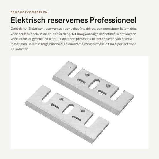 Schaafmes elettrico professionale - Duraturo e robusto - 28 Millimetri - Alta durezza - Adatto per l'industria - Mod. M...