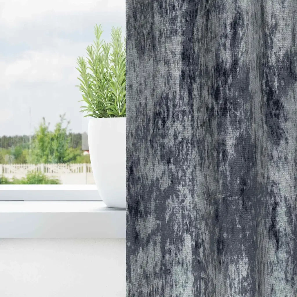 Tende in Velluto 2 pz Grigio Argento 260 x 140 cm Velluto