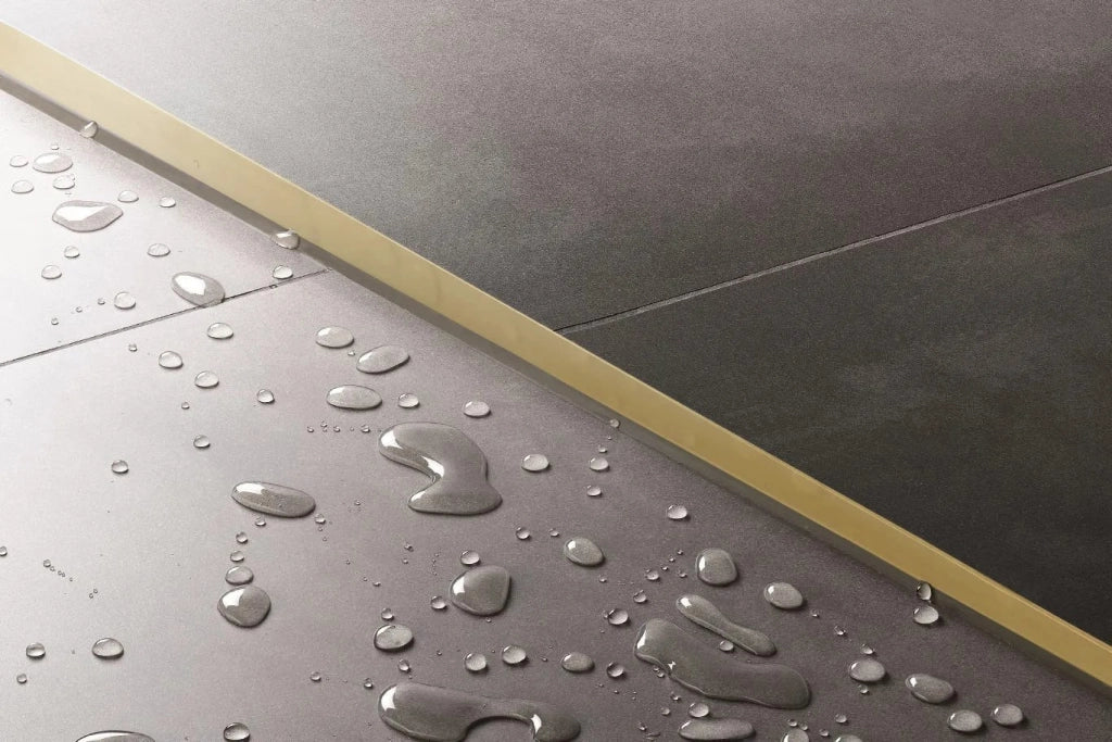 Profilo Doccia Pendenzato 100cm Gold sinistra