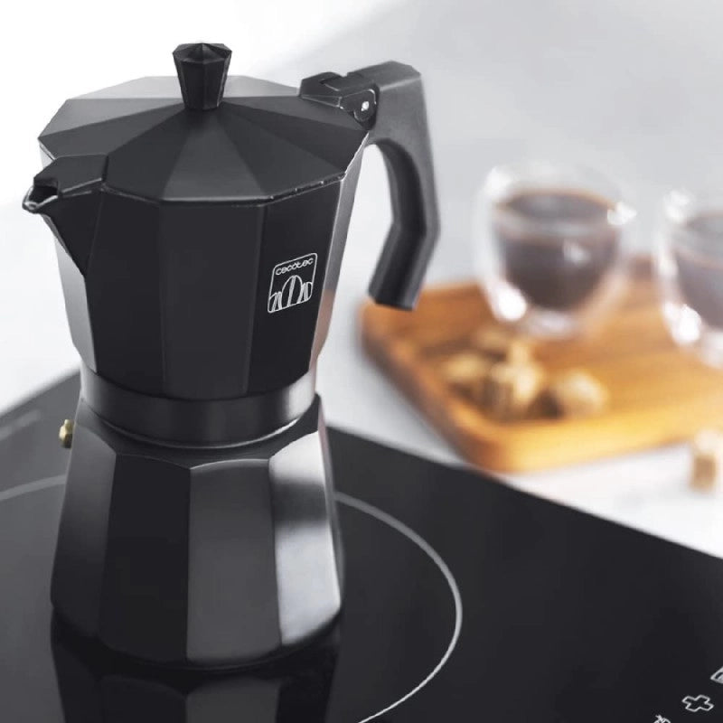 CECOTEC 01668 - Moka Cumbia Mokclassic 900 Black