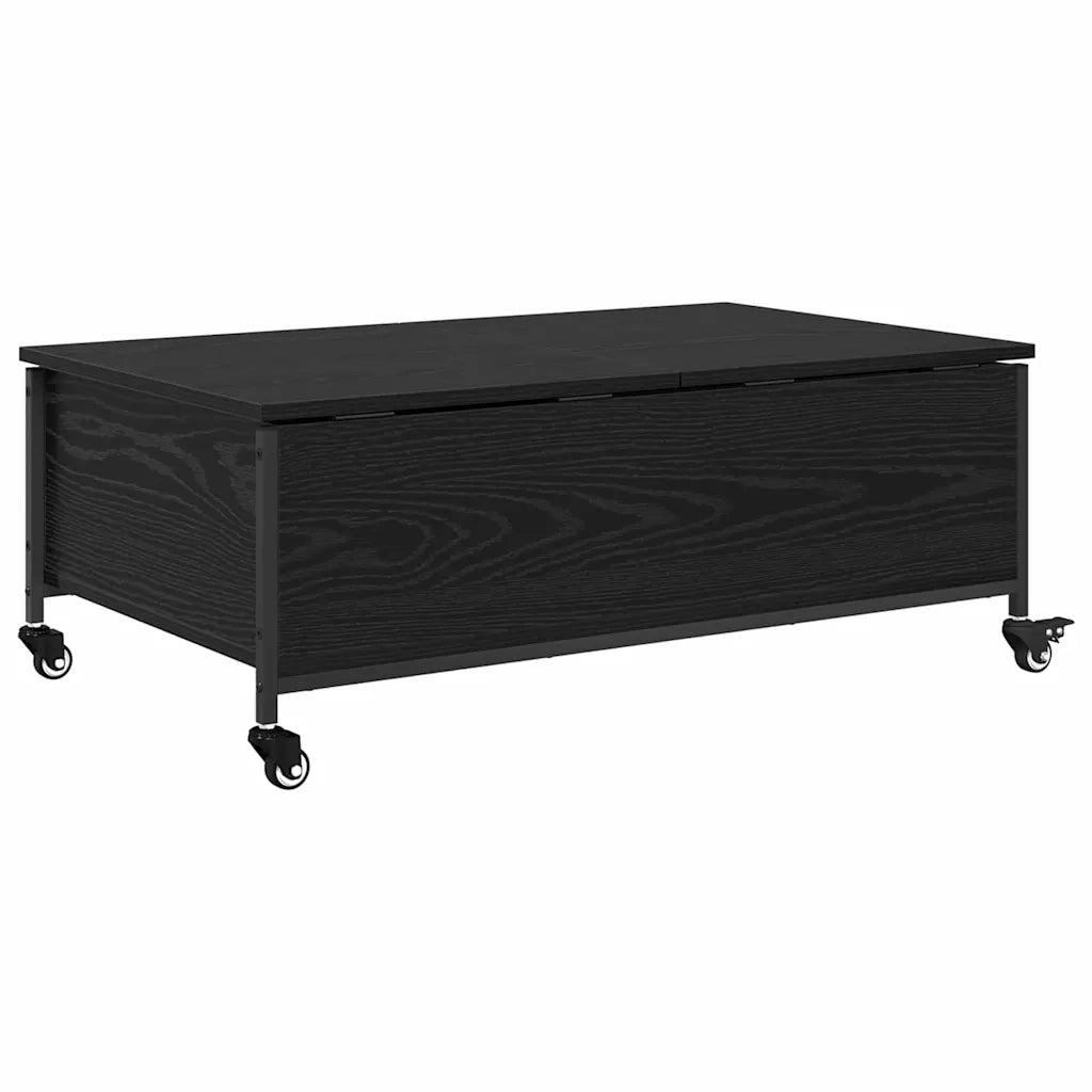 Tavolino da salotto Rovere Nero 91 x 55 x 32 cm 883003