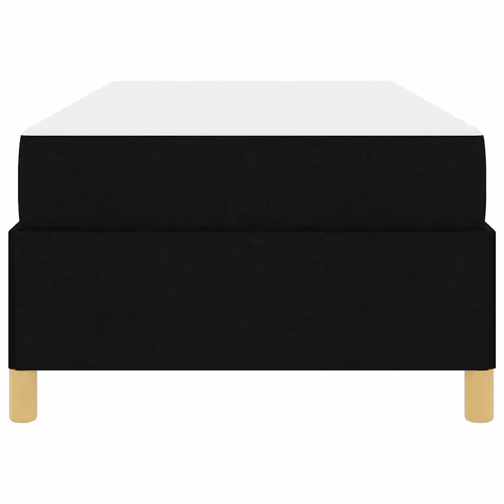 Struttura del letto con materasso Nero 90 x 200 cm Tessuto 3398908
