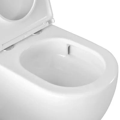 Wc filomuro con scarico a vortice e copriwc soft-close Tao