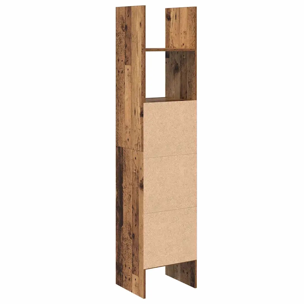Armadio per Libri Legno vecchio 40 x 35 x 180 cm 875439