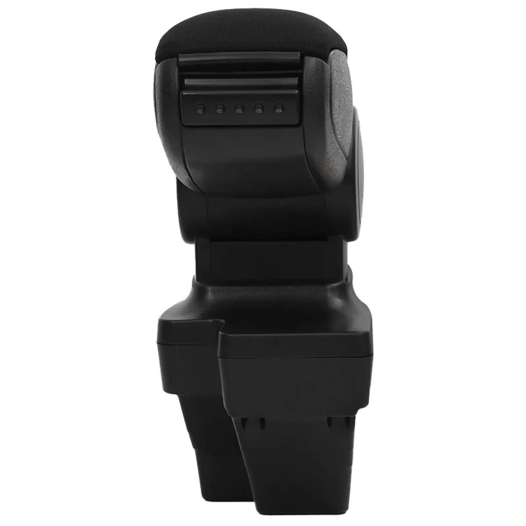 Bracciolo per Auto Nero 15x35x(33-49,5) cm in ABS CFW6690292