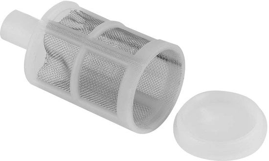Filtro acquario 10 pezzi - Rete filtro - Plastica/Acciaio inossidabile - Per pesci - Per piante acquatiche - Adatto per tubi 7mm/10mm
