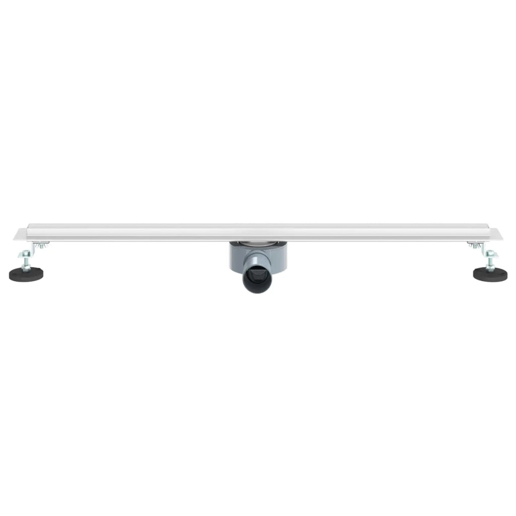 Scolascale per doccia a 360° con modello slim Argento 80 cm 42015988