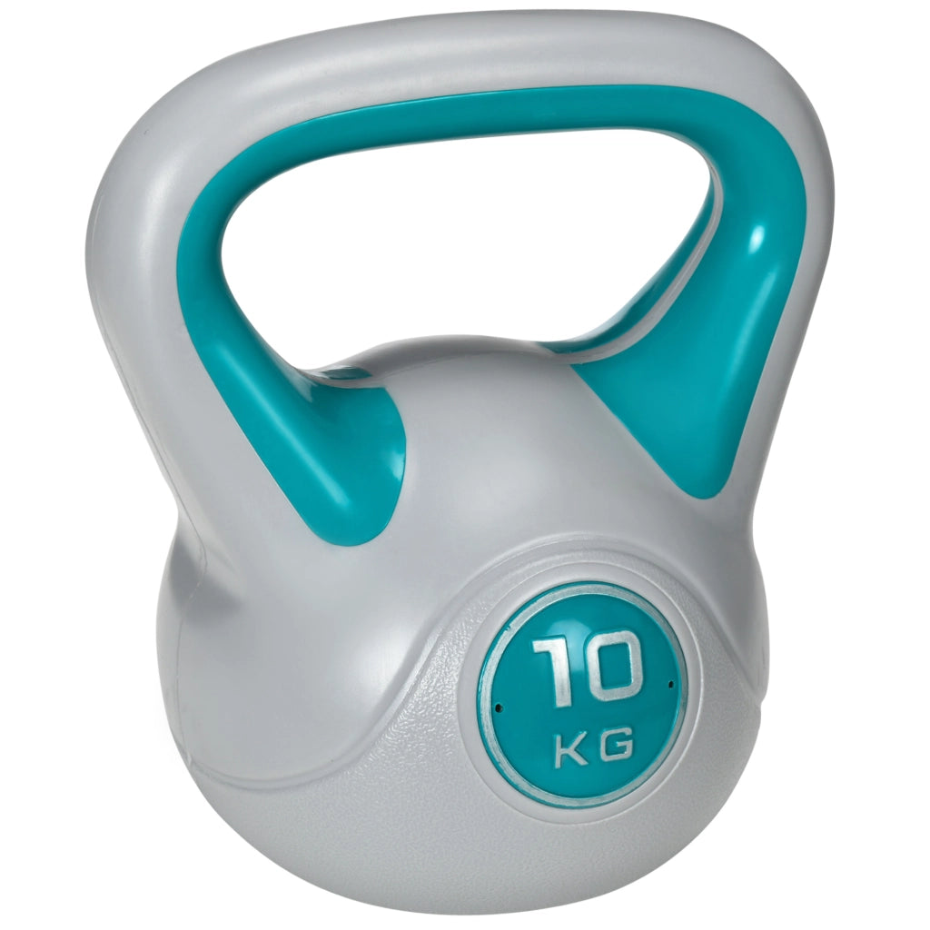 Kettlebell 10 kg ¨C Minimal ¨C 22x16x26 cm, blu