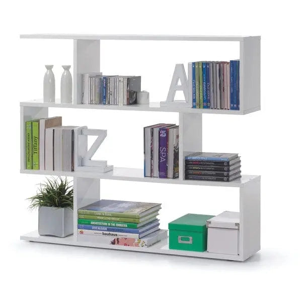 Libreria Bassa Athena 97Hx110X25 Bianco