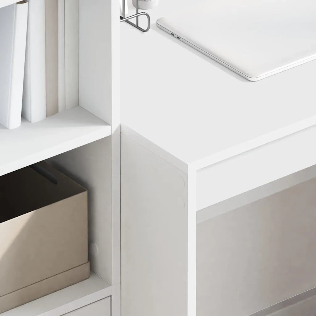 Scrivania | Tavolo da Ufficio Bianco 90 x 50 x 76 cm
