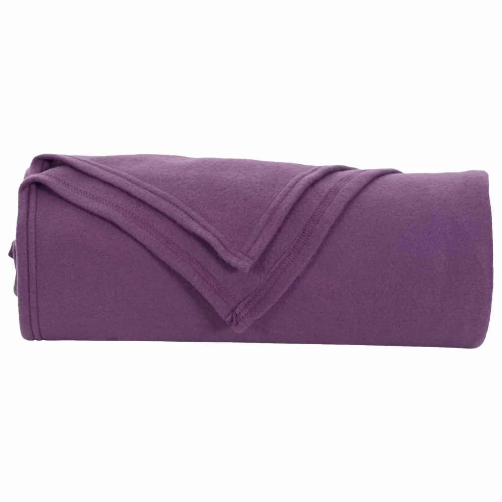 Coperte da Pile 24 pcs Viola 270 x 240 cm Panno