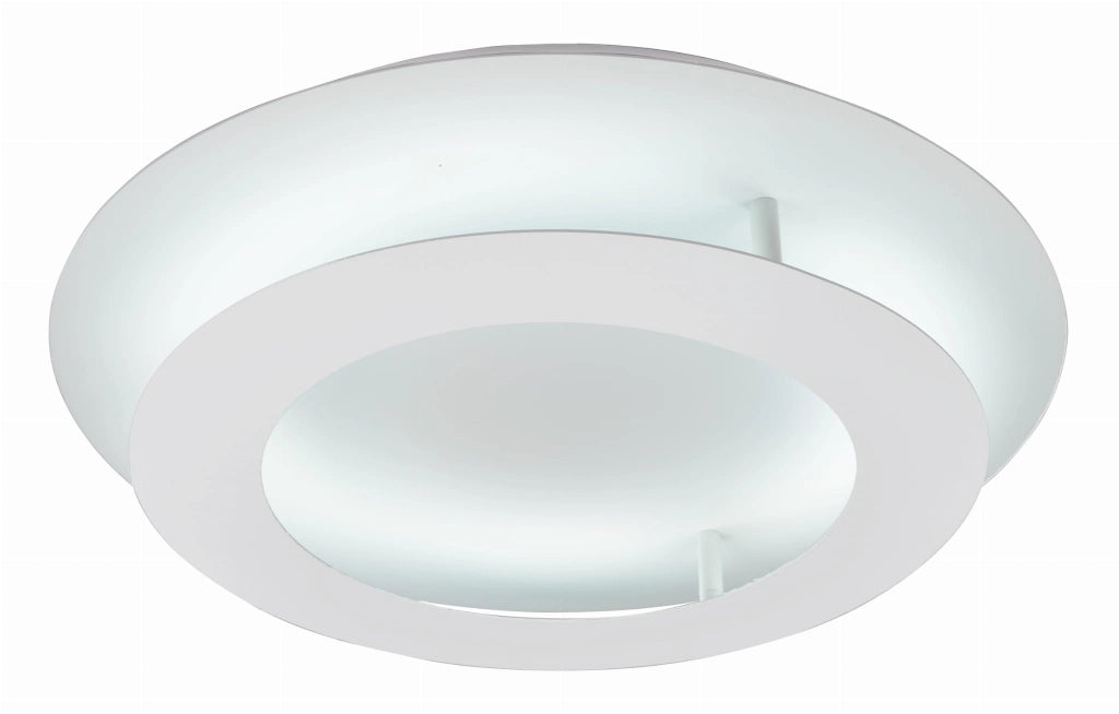 Plafoniera LED Candellux Merle bianca 40cm 18W 3000K
