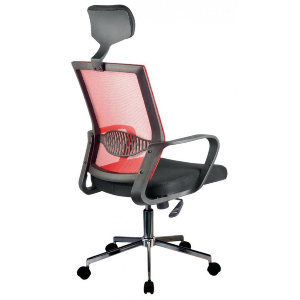 Sedia da ufficio OCF9 in rete Rosso