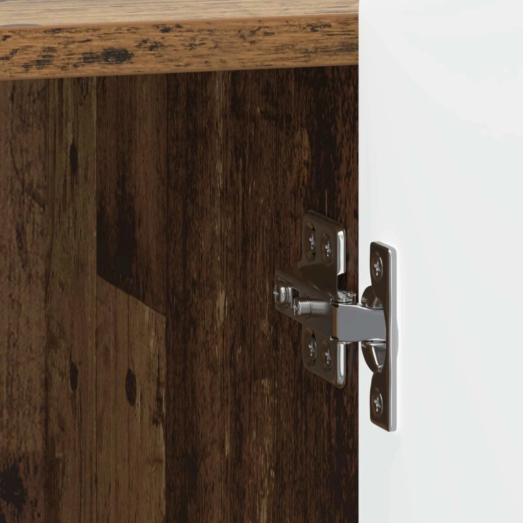 Armadio da Notte Legno antico 43 x 34,5 x 52 cm 894351