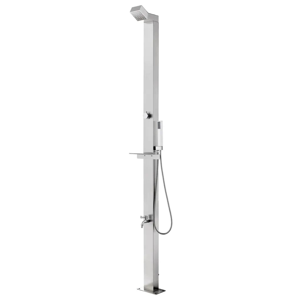 Doccia da Giardino 220 cm in Acciaio Inossidabile cod mxl 52491