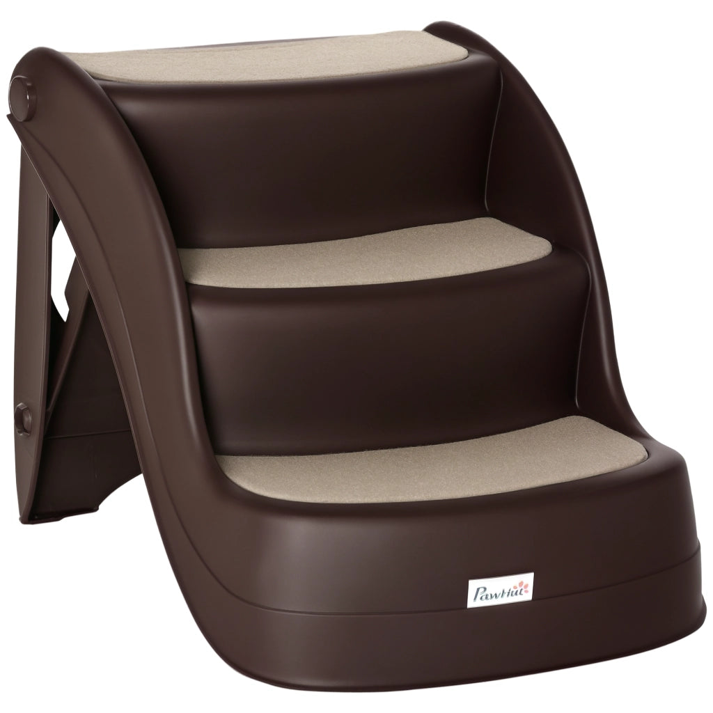 Scaletta per Cani Pieghevole ¨C Minimal ¨C 49x38x38 cm, Marrone