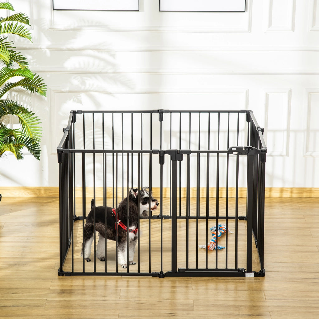 Recinto per bambini e animali ¨C Minimal ¨C Nero 482.5x76 cm