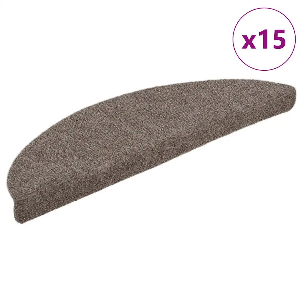 Tappetini Autoadesivi Scale 15 pz Crema 56x17x3 cm Agugliati cod mxl 72667