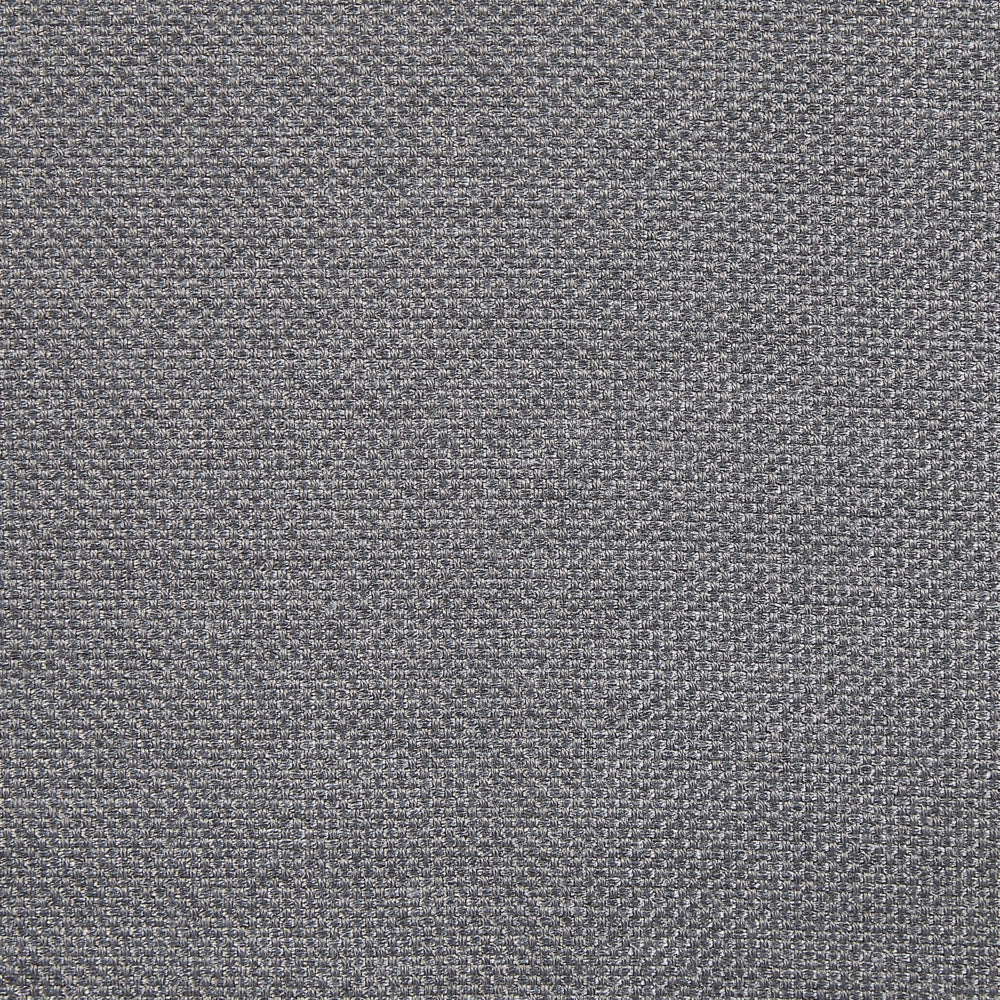 Divano da giardino in tessuto grigio e gambe in alluminio bianco mobili da esterno per interni resistente alle intemperie