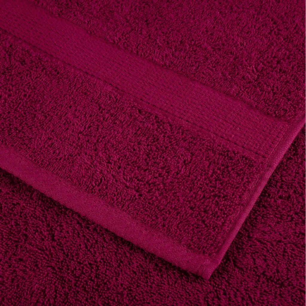 Set ASciugamani SOLUND 12 pz Bordeaux 600 gsm 137573
