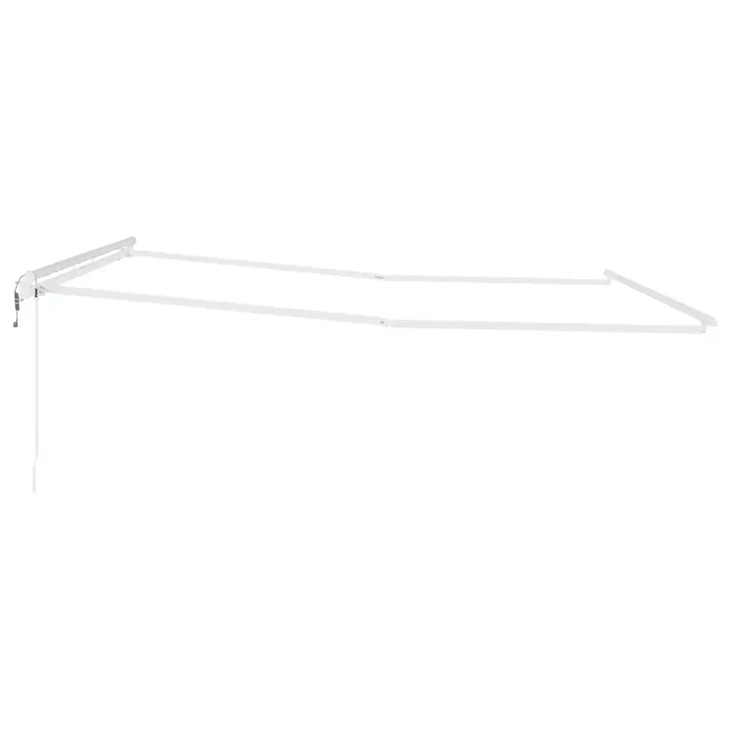Struttura della tenda Bianco 450 × 350 cm Alluminio 313216