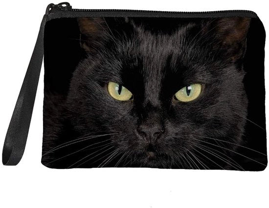 Borsa da portafoglio con tema marino per donna - Nero
