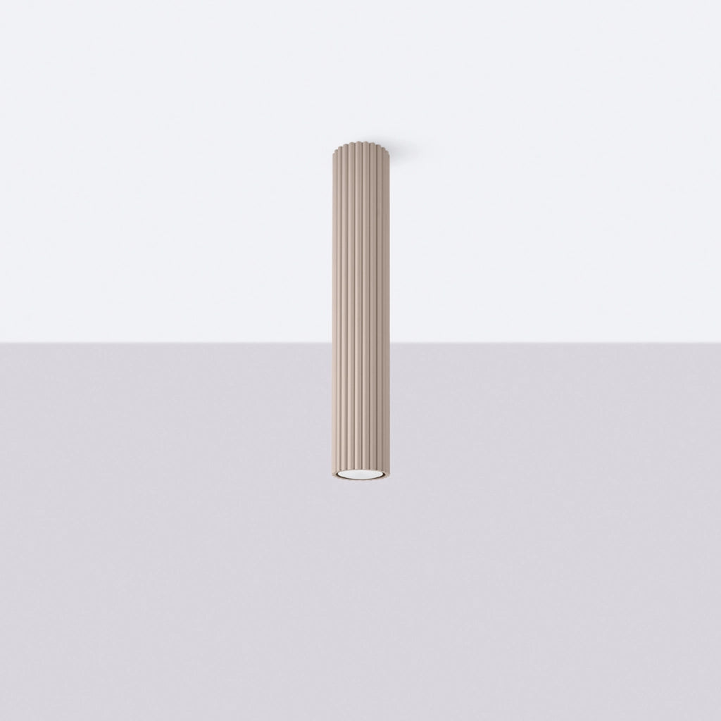 Lampada da soffitto KARBON 40 taupe