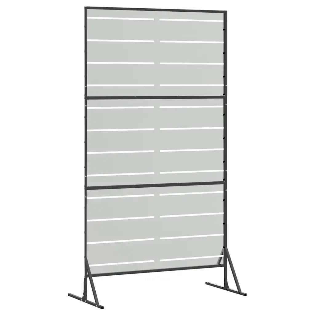 Schermo per Privacy Grigio 100 x 50 x 180 cm Acciaio 868568