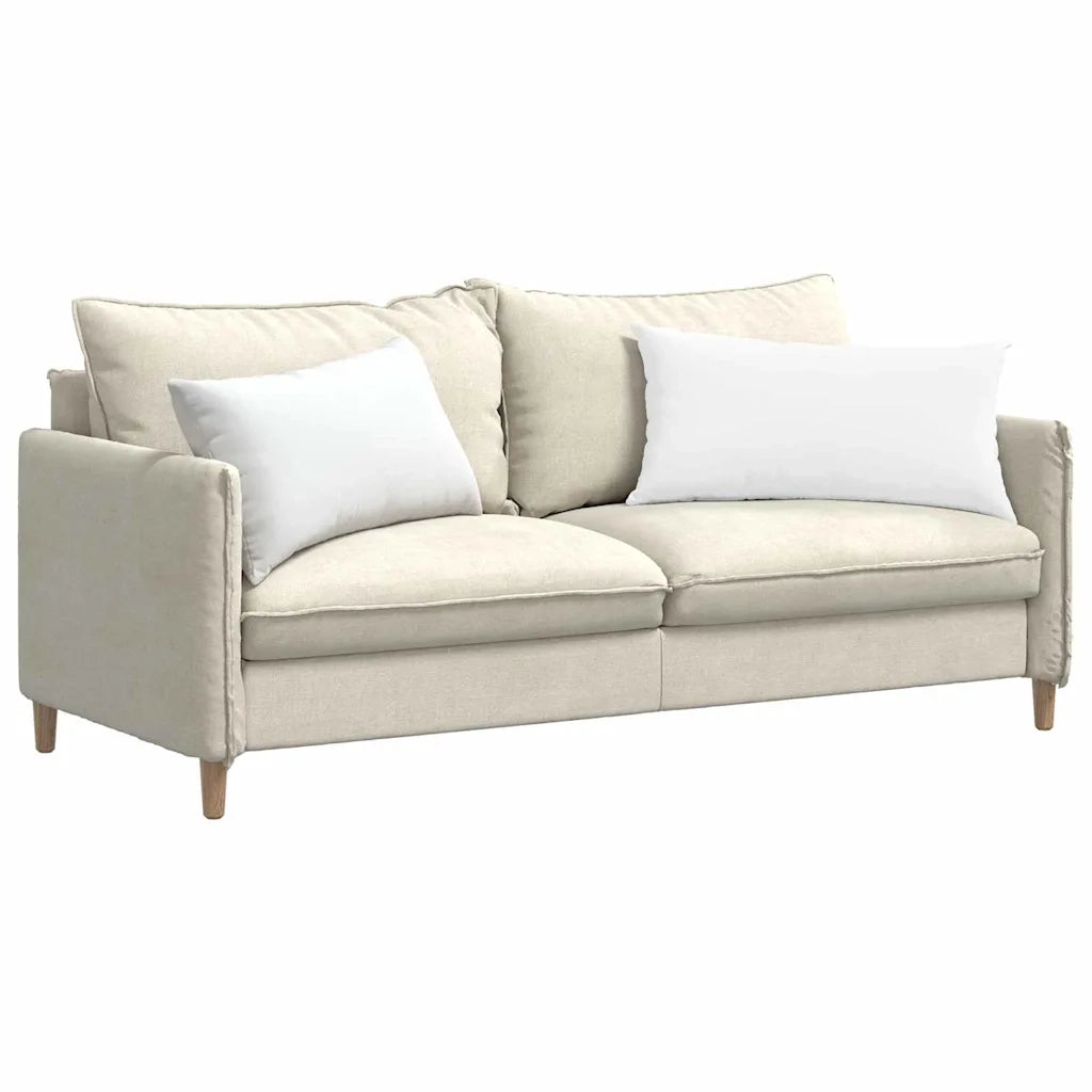 Cuscini da Divano 2 pcs Bianco 80 x 40 cm Tessuto 42013707