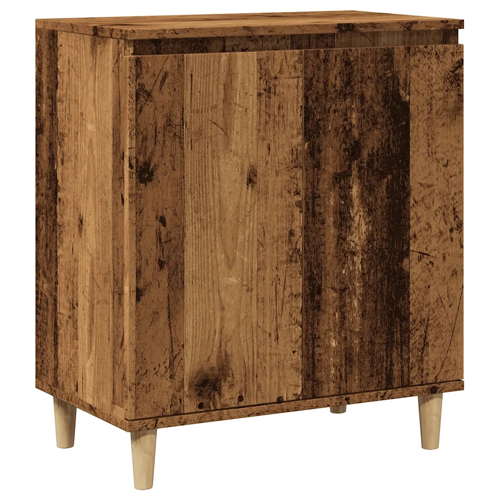 Credenza Legno Vecchio 60x35x70 cm in Legno Multistrato 856476