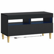 Mobile TV LED Nero Legno ingegnerizzato 896776
